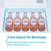 Midea MDRE379FGE01D Integrated Fridge Freezer with Sliding Door Fixing Kit -White - E Rated