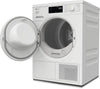 Miele TEC665WP 8Kg Heat Pump Condenser Tumble Dryer - Lotus White - A+++ Rated