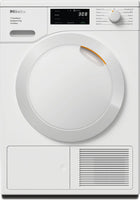 Miele TEC665WP 8Kg Heat Pump Condenser Tumble Dryer - Lotus White - A+++ Rated