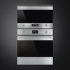 Smeg Classic MP322X1 Built in Microwave With Grill - Stainless Steel