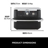 Ninja AF500UK Foodi FlexDrawer Air Fryer - Black