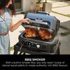 Ninja OG901UK Woodfire Pro Connect XL Electric BBQ Grill & Smoker - Black/Blue