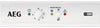 AEG 7000 OAB7N82EF 60cm Integrated Undercounter Frost Free Freezer - Fixed Door Fixing Kit - White - E Rated