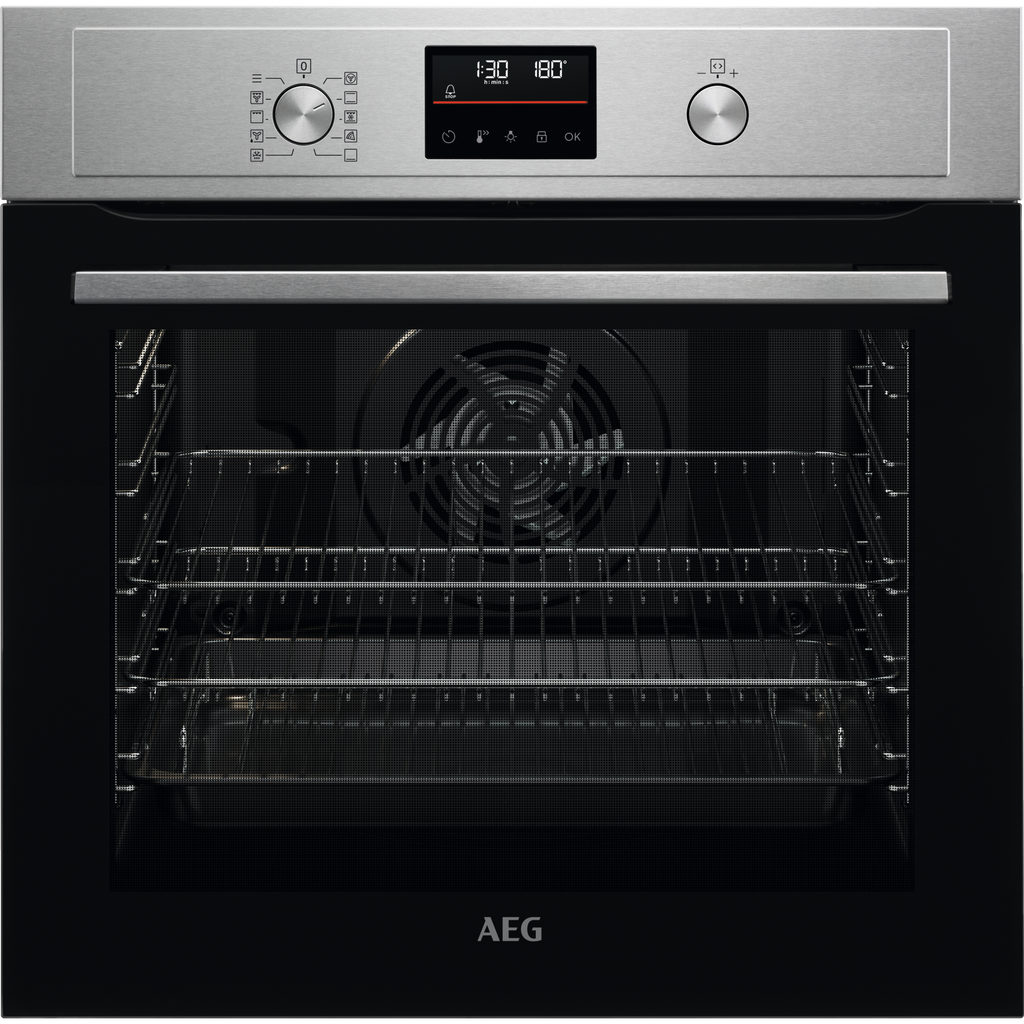 AEG 6000 SurroundCook BPX53506EM Built In Electric Single Oven - Stainless Steel