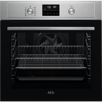 AEG 6000 BPX535A61M  Built In Electric Single Oven with AirFry  Function - Stainless Steel