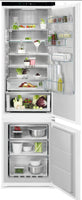 AEG 8000 Series NSC8M191DS Super Tall Integrated Frost Free Fridge Freezer with Sliding Door Fixing Kit - White - D Rated
