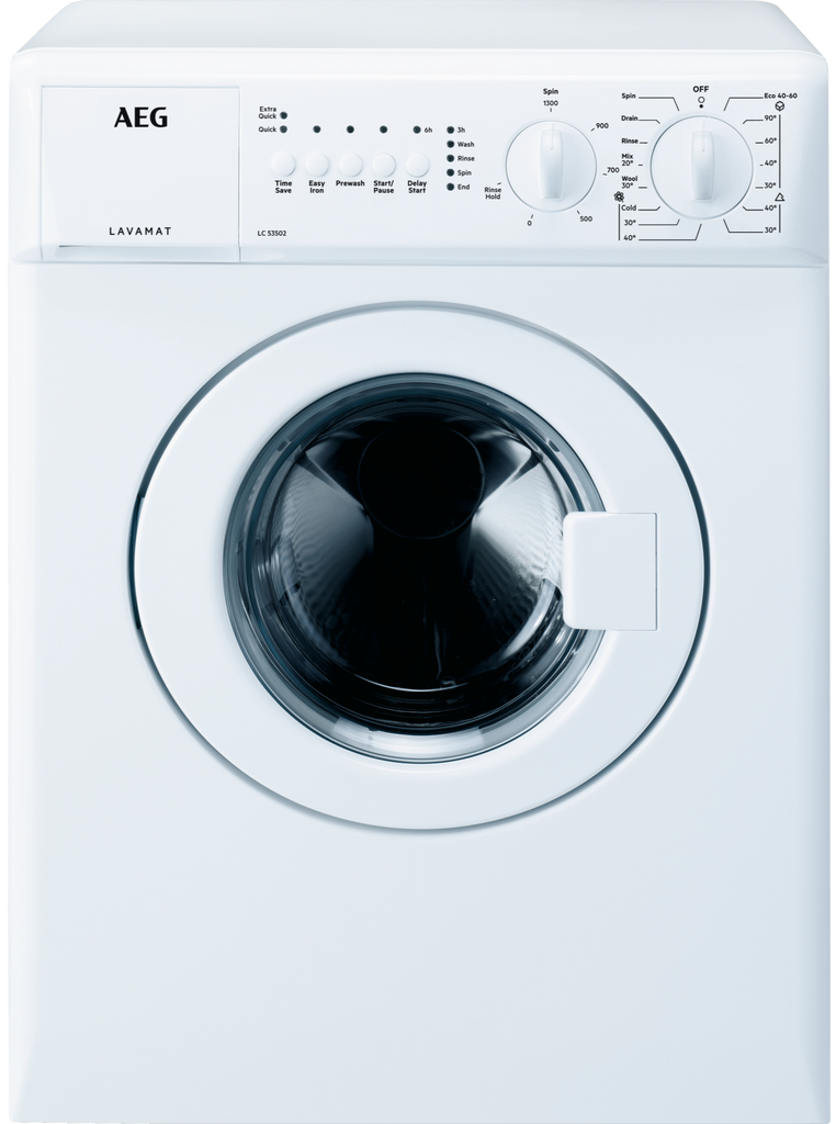 AEG LC53502 3Kg Washing Machine with 1300 rpm - White - D Rated