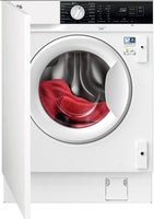 AEG 6000 LFX6G8434BI 8Kg Integrated Washing Machine with 1400 rpm - White - B Rated