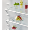 AEG 6000 NSC6N18ZES Integrated Frost Free Fridge Freezer with Sliding Door Fixing Kit - White - E Rated