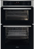 Zanussi ZKCNA7XN Built In Electric Double Oven - Stainless Steel