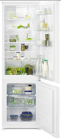 Zanussi ZNNN18ES3 Integrated Frost Free Fridge Freezer with Sliding Door Fixing Kit - White - E Rated