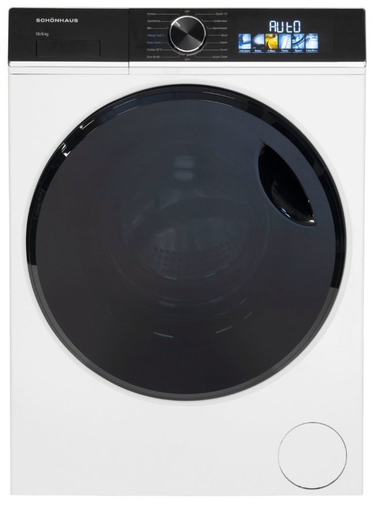 Schonhaus WDSF0110614AW 10Kg / 6kg Washer Dryer with 1400 rpm - White - D Rated