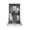 Sensis DWF0110SLEW Slimline Dishwasher - White - E Rated