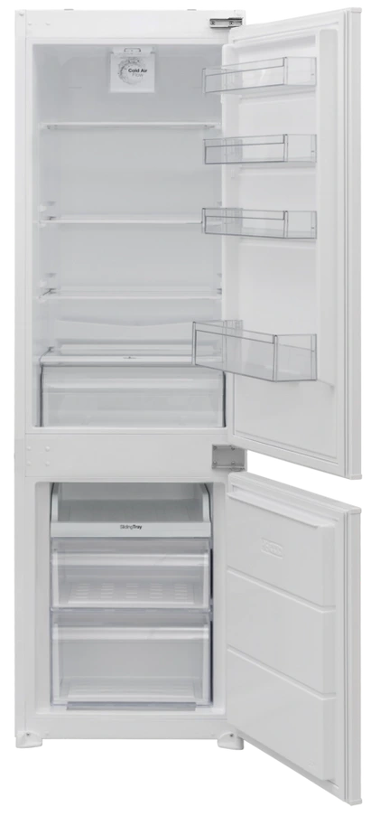 Sensis RFCMBI015470EW Integrated Frost Free Fridge Freezer with Sliding Door Fixing Kit - E Rated
