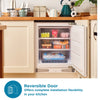 Sensis RFUCBI01Z54EW 60cm Integrated Undercounter Freezer - Fixed Door Fixing Kit - White - E Rated
