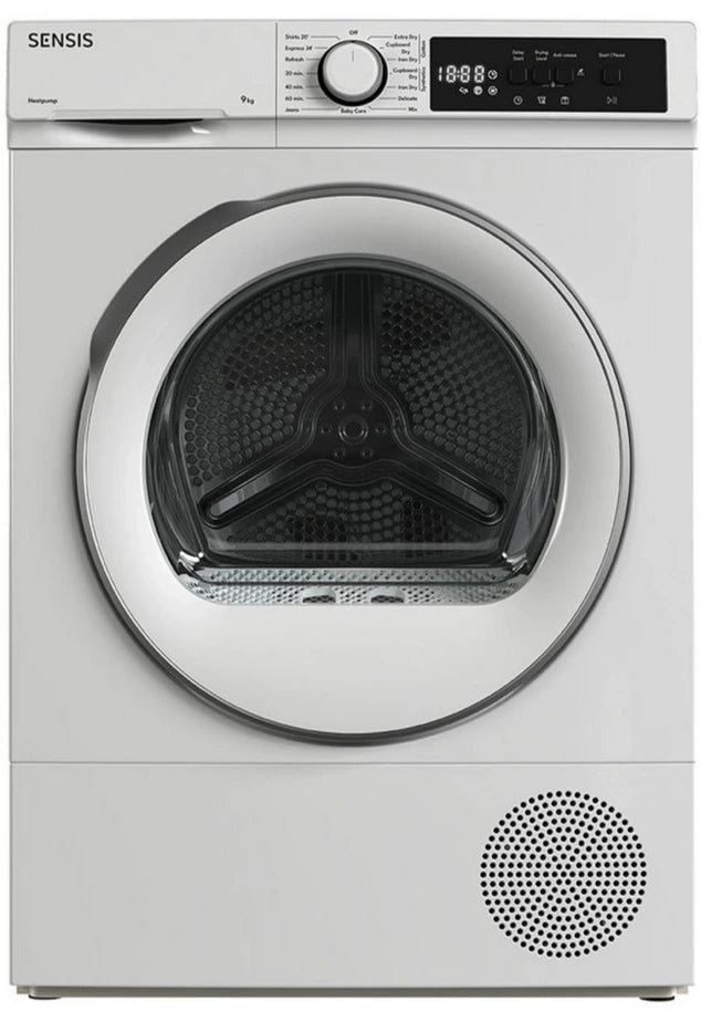 Sensis TDHF019A2W 9Kg Heat Pump Tumble Dryer - White - A+ Rated