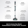Shark HZ4000UKT PowerDetect Corded Stick Vacuum Cleaner - Dark Teal