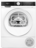 Siemens WQ45G2D2GB 9Kg Heat Pump Condenser Tumble Dryer With Self Cleaning Condenser - White - A++ Rated