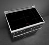Smeg C92IPMB2 Symphony Classic 90cm Electric Range Cooker with Induction Hob - Black