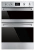 Smeg DOSF6390X Classic Built In Electric Double Oven - Stainless Steel