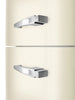 Smeg FAB30LCR6UK Retro 60cm wide Fridge Freezer - Cream - Left Hand Hinge - C Rated