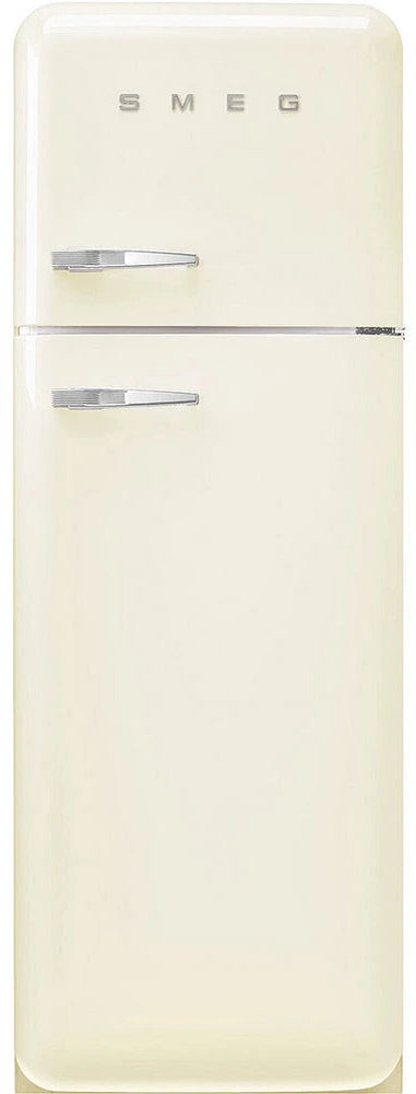 Smeg FAB30RCR6UK Retro 60cm wide Fridge Freezer - Cream - Right Hand Hinge - C Rated
