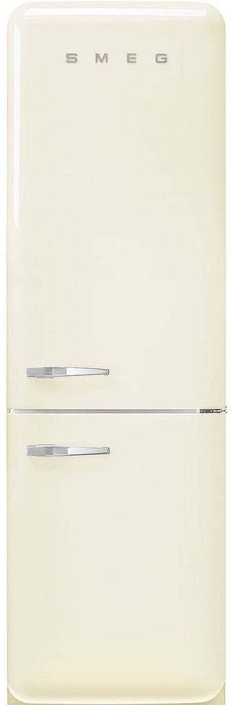 Smeg FAB32RCR6UK Retro 60cm wide Fridge Freezer - Cream - Right Hand Hinge - C Rated