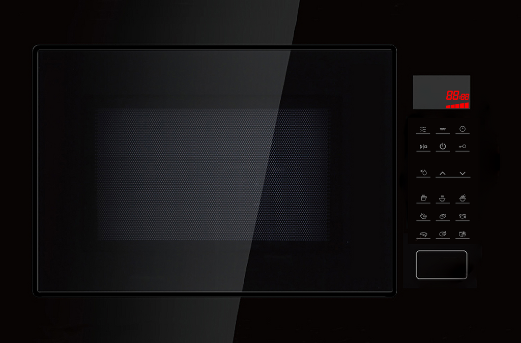 Cata UB25MGBK 25 Litre Built in Microwave With Grill  - Black