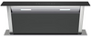 Cata UBDDGS90ABK1 90cm Downdraft Extractor - Stainless Steel with Black Glass