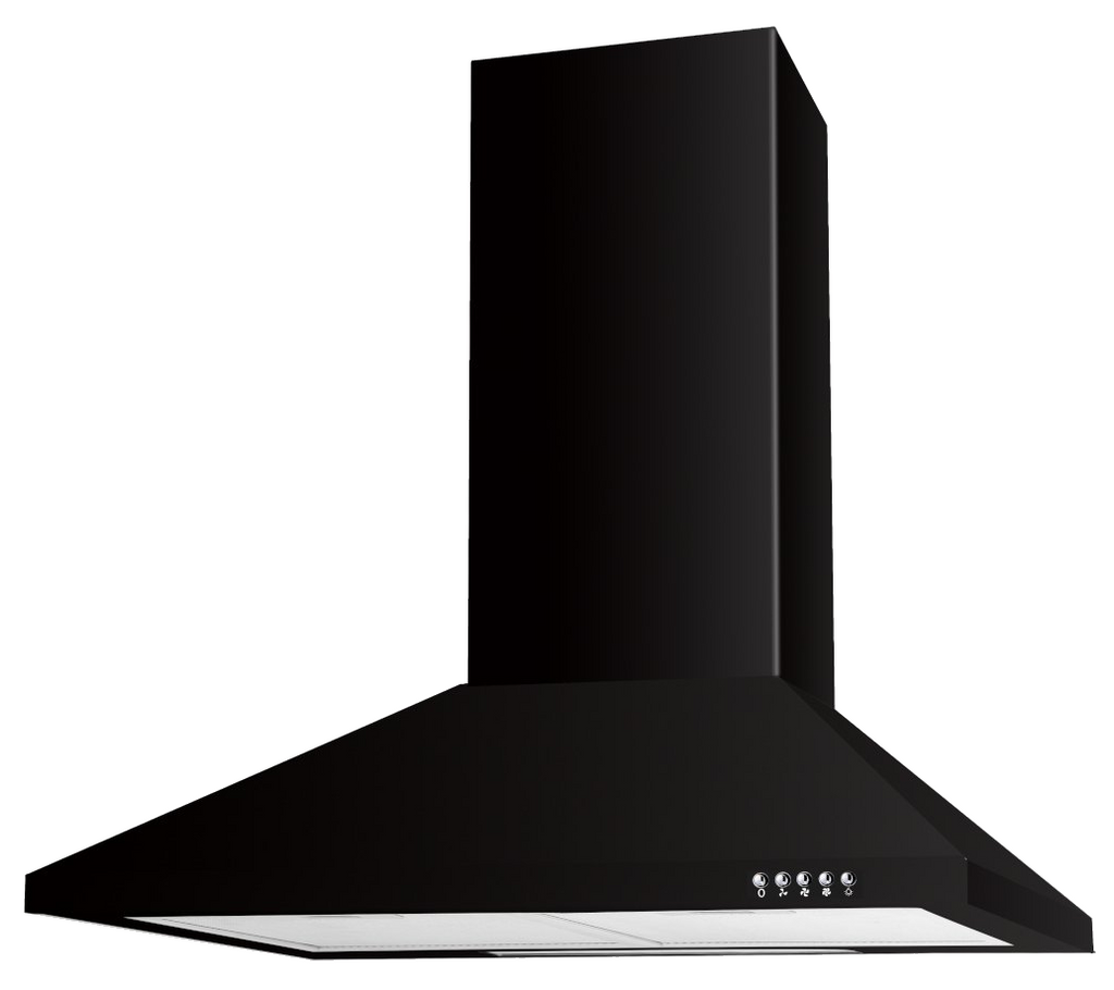 Cata UBSCH70BK 70cm Chimney Hood - Black