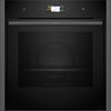 NEFF N90 Slide&Hide B64CS71G0B Wifi Connected Built In Electric Single Oven - Graphite