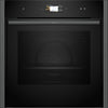 NEFF N90 Slide&Hide B64VS71G0B Wifi Connected Built In Electric Single Oven with Steam Function - Graphite