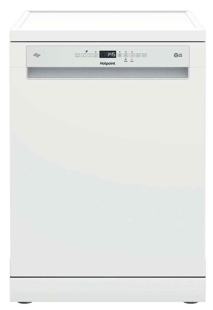 Hotpoint HD7FHP33 Standard Dishwasher - White - D Rated