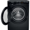 Hotpoint Anti-Stain NSWM1046BSUK 10Kg Washing Machine with 1400 rpm - Black - A Rated