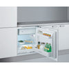 Indesit INBUF011 60cm Integrated Undercounter Fridge with Ice Box - Fixed Door Fixing Kit - White - E Rated