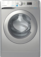 Indesit BWA81485XSUKN 8Kg Washing Machine with 1400 rpm - Silver - B Rated