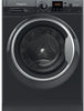 Hotpoint Anti-Stain NSWM1046BSUK 10Kg Washing Machine with 1400 rpm - Black - A Rated