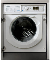 Indesit BIWMIL81485 8Kg Integrated Washing Machine with 1400 rpm - White - B Rated