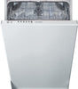 Indesit DI9E2B10UK Fully Integrated Slimline Dishwasher - F Rated