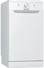Indesit DF9E1B10UK Slimline Dishwasher - White - F Rated