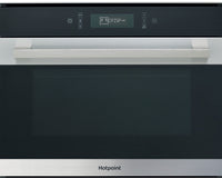 Hotpoint MP776IXH Built In Microwave with Grill - Stainless Steel