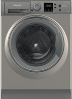 Hotpoint Anti-Stain NSWM1046GGUK 10Kg Washing Machine with 1400 rpm - Graphite - A Rated