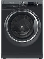 Hotpoint ActiveCare NM11948BCAUK 9Kg Washing Machine with 1400 rpm - Black - A Rated