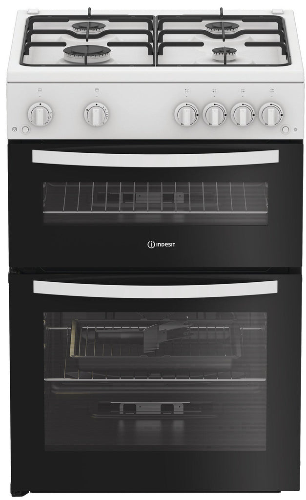 Indesit IDG6GW 60cm Gas Cooker - White