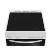 Indesit ITE6VMW 60cm Electric Cooker with Ceramic Hob - White