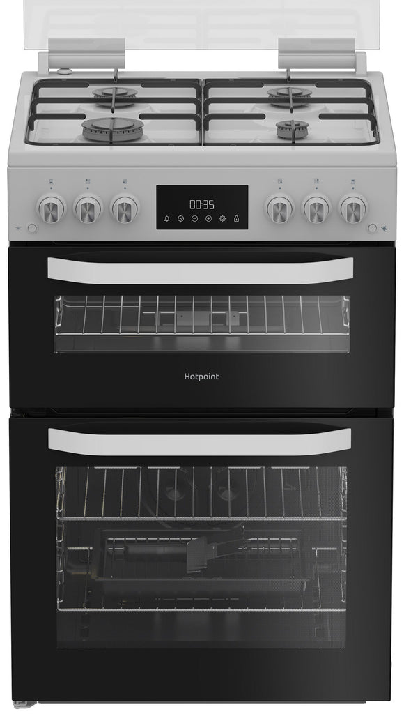 Hotpoint HDG6GDCW 60cm Gas Cooker - White