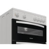 Indesit IDE6VMW 60cm Electric Cooker with Ceramic Hob - White