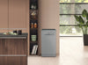 Hotpoint HP2FE10CS90SUK Slimline Dishwasher - Silver - E Rated