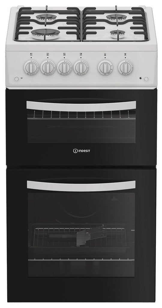 Indesit ITG5GMW 50cm Gas Cooker - White