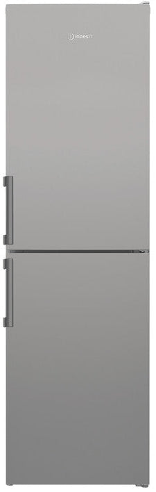 Indesit IKNH1261S4UK 54cm wide Frost Free Fridge Freezer - Silver - E Rated